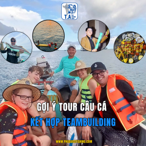 Gợi ý tour câu cá kết hợp team building – Trải nghiệm biển Phú Quốc trọn vẹn Nếu bạn đang tìm kiếm một hoạt động vừa giải trí, thư giãn, vừa kết nối tinh thần đồng đội cho nhóm bạn, gia đình hoặc công ty, thì tour câu cá kết hợp team building tại Phú Quốc chính là lựa chọn lý tưởng. Không chỉ được trải nghiệm cảm giác chinh phục biển cả, bạn còn được hòa mình vào các hoạt động tập thể thú vị ngay trên tàu.